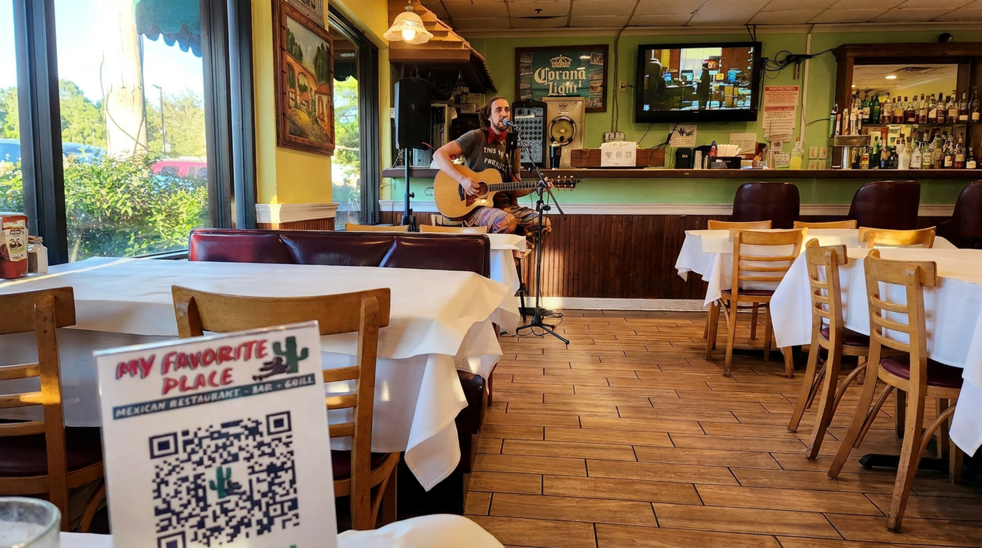 Live music Friday and Saturday
